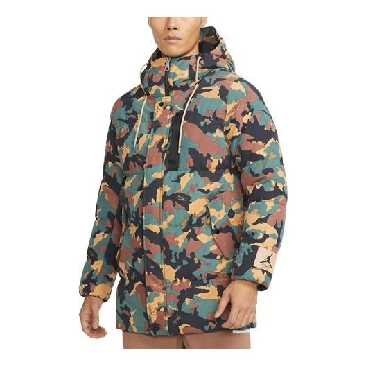 Puffer takki Jordan Jordan Casual Stay Warm Hooded Down Parka Monivärinen | DC9680-333