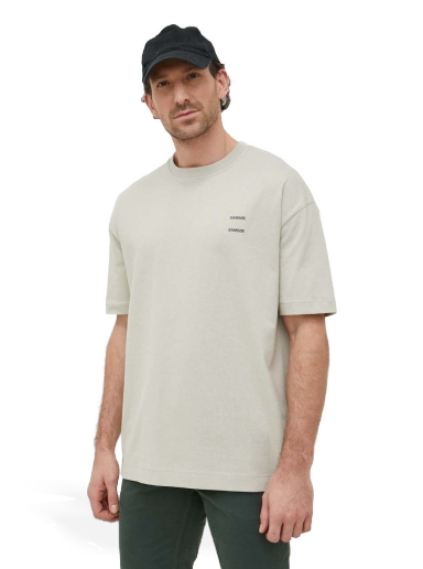 T-paita Samsoe Samsoe Joel T-Shirt Beige | M22300126