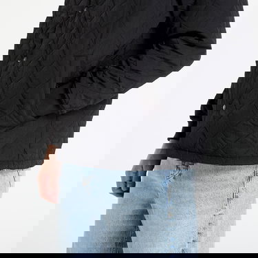 Takki Urban Classics Quilted Overshirt Jacket Musta | TB7630-00007, 2