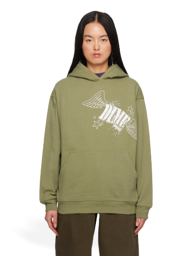 Huppari Dime Wings Hoodie Vihreä | DIME23D2F13GRN