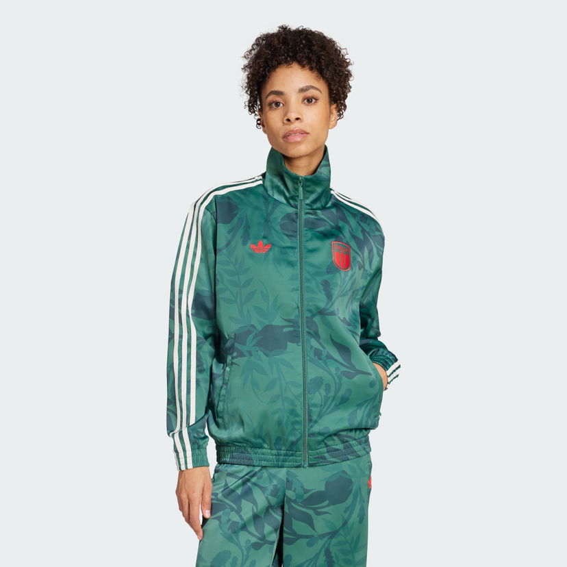 Takki adidas Performance Italy Track Jacket Vihreä | JJ0348