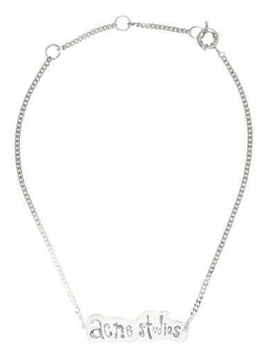 Asusteet Acne Studios Silver Label Necklace Metallinen | C50378-