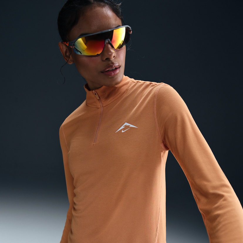 Huppari Nike Trail Dri-FIT 1/4 Zip Midlayer Oranssi | HJ2248-856