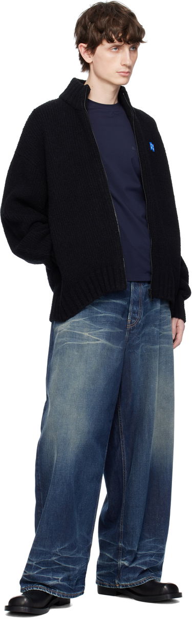 Villapaita ADER ERROR ADER error Sig; TRS Tag Knit Zip-Up Track Jacket Musta | BO42FYKT0703BK, 3