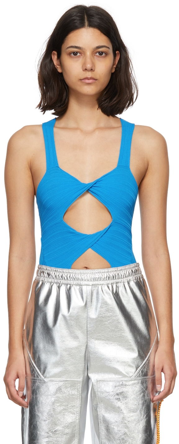 Body Stella McCartney Cutout Bodysuit Sininen | 6K00193S2314