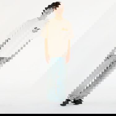 T-paita Pleasures T-Shirt Dynamic Short Sleeve Crewneck Beige | P25F046-ECRU, 3