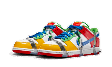 Tennarit ja kengät Nike SB eBay x Dunk Low "Sandy Bodecker" Monivärinen | FD8777-100, 1