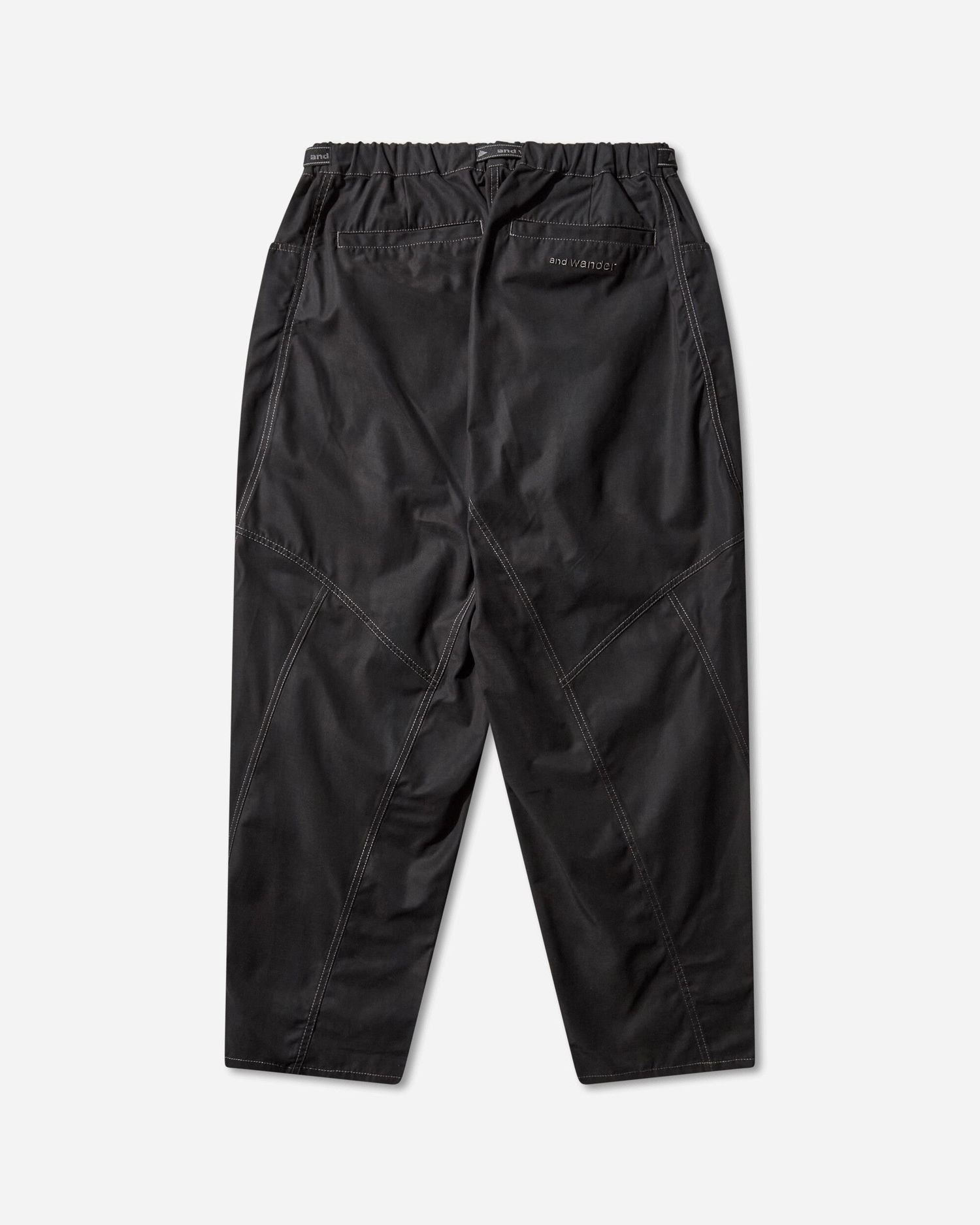 Housut and wander High Count Cloth Wide Pants Musta | 5745282097 010, 0