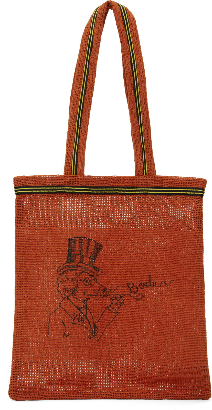 Kangaskassi Bode Netting Tote Bag Oranssi | MRF24AC025