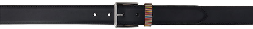 Vyöt Paul Smith Paul Smith Signature Stripe Keeper Belt Musta | M1A-4950-BMULKE-79