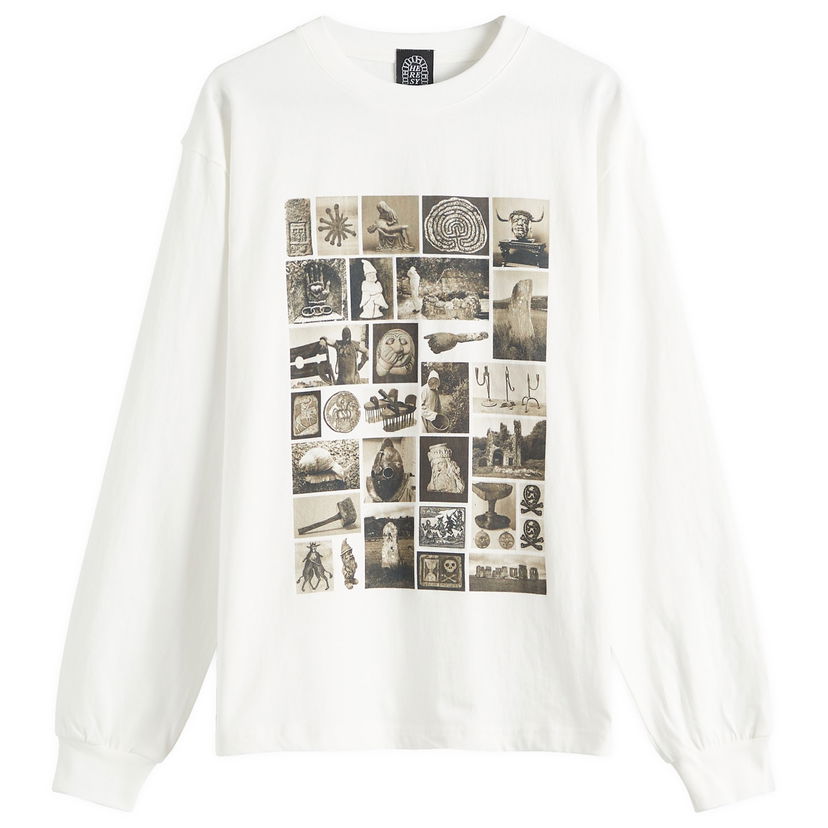 T-paita Heresy Heresy Niche Graphic Longsleeve T-Shirt Valkoinen | HSS25-T10E