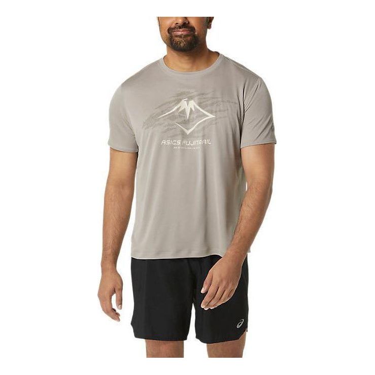T-paita Asics Fujitrail Logo Graphic Tee Harmaa | 2011C981-250