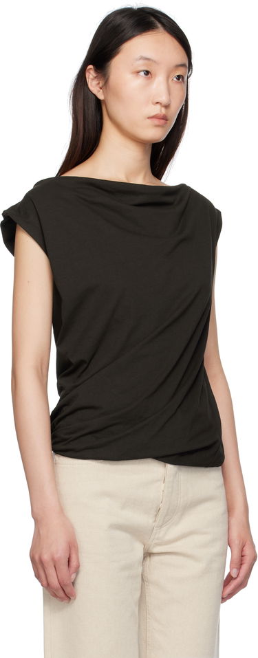 Tankkitoppi Baserange Baserange Turn Draped Tank Top Musta | TOTUT-RC-SU25, 1