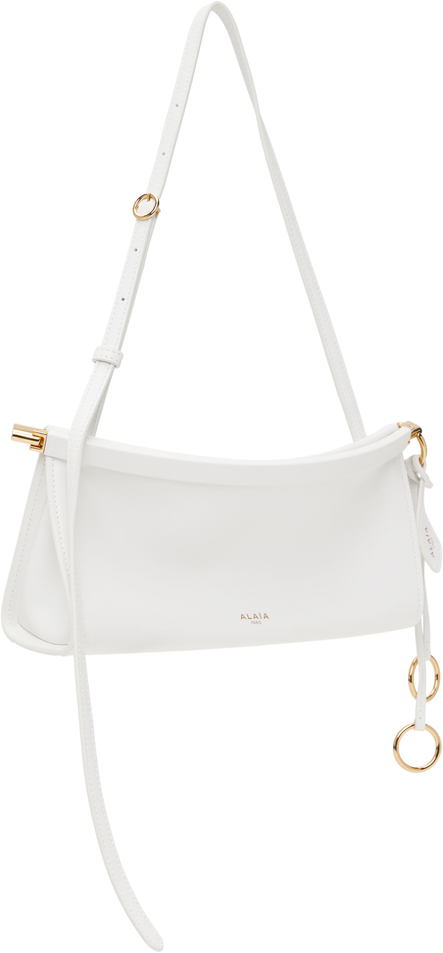 Käsilaukku Alaïa ALAÏA 'Le Click' East West Small Bag Valkoinen | AA1S01426CA332, 1
