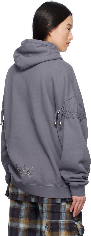 Huppari Collina Strada Collina Strada Burst Hoodie with Drawstrings Harmaa | XX8012, 2