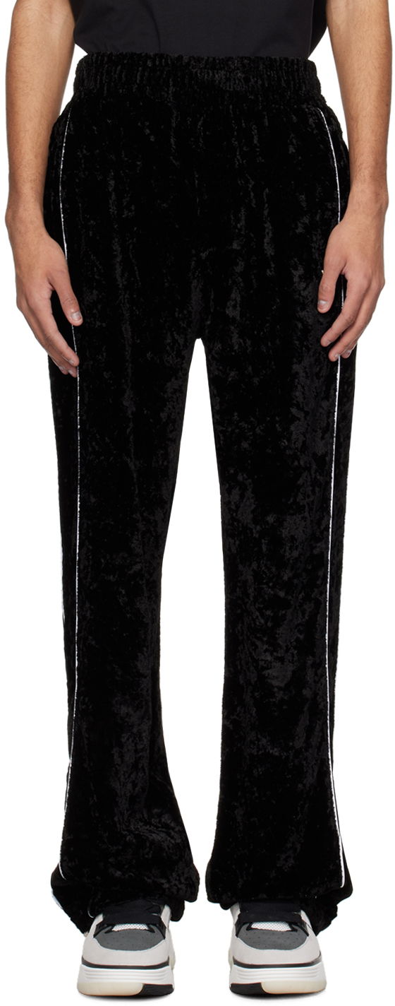 Verryttelyhousut AMIRI Velvet Sweatpants Musta | PS24MAW015