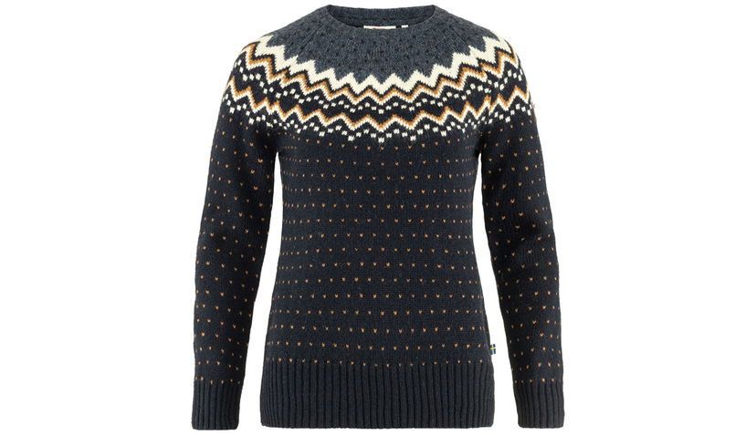 Villapaita FJÄLLRÄVEN Övik Knit Fair Isle Sweater Monivärinen | F89941-555