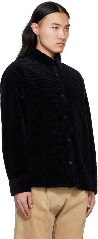 Paita A.P.C. A.P.C. Boris Corduroy Overshirt Musta | COHDW-H02811, 1