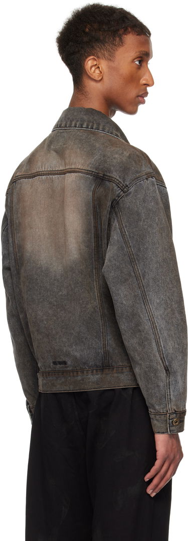 Takki We11done We11done Washed Denim Jacket Harmaa | WD-DJ3-24-315-U-BK, 2