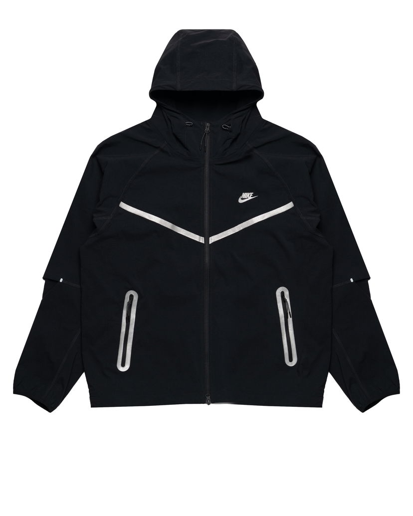 Tuulitakki Nike TECH Woven Windrunner Full-Zip Jacket Musta | IM7246-010