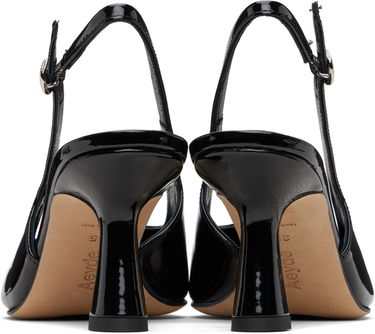 Asusteet Aeyde Aeyde Fernanda Slingback Heels Musta | A12-PU-ISOSS75ST-223-800-048, 1