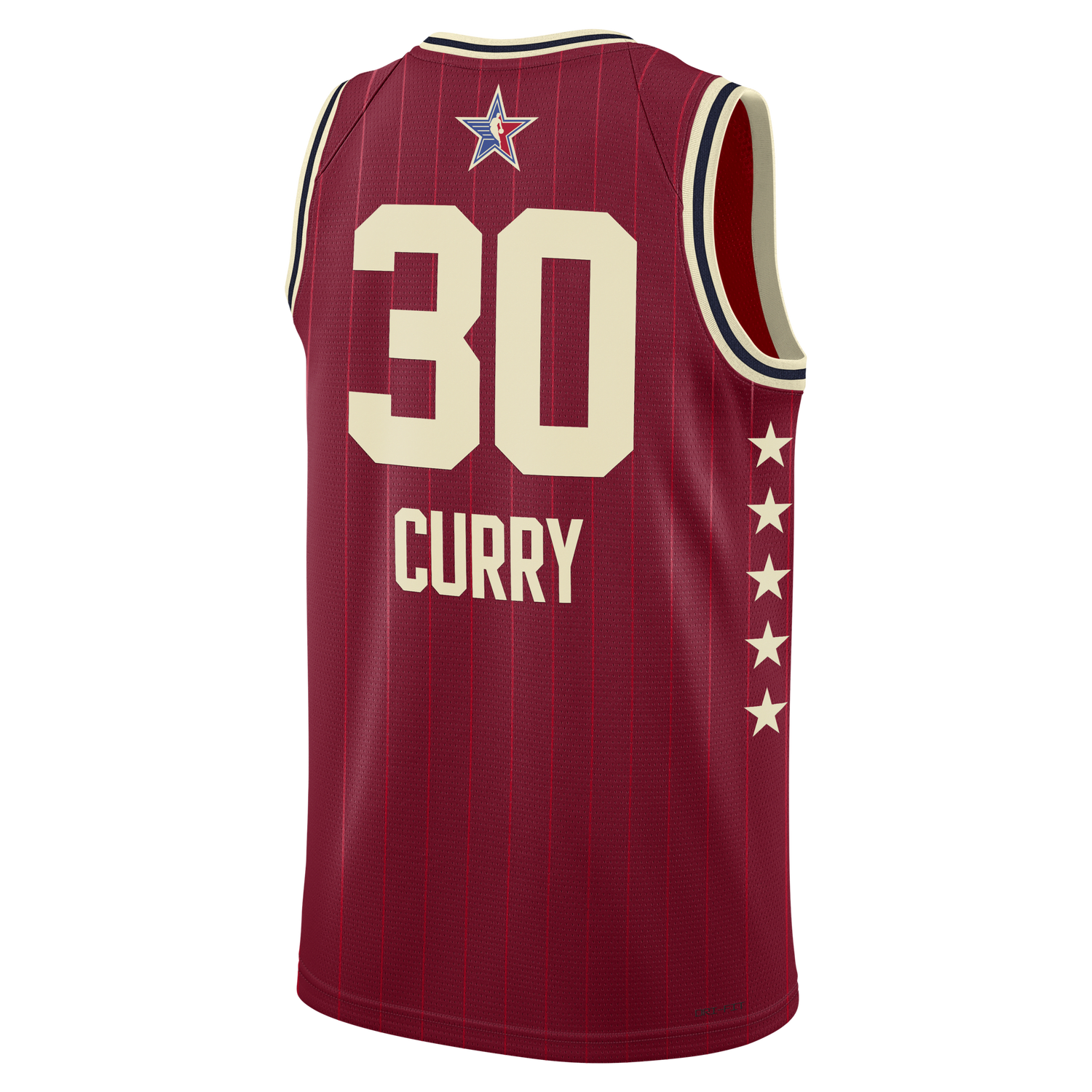 Jersey Jordan Dri-FIT Swingman Stephen Curry 2024 All-Star Weekend Jersey Punainen | FQ7732-601, 1