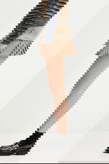 Hame Andersson Bell Andersson Bell Inside Out Pleated Miniskirt Beige | apa845w, 4