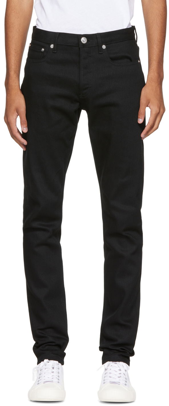 Jeans A.P.C. Petit New Standard Jeans Musta | COZZS-M09047