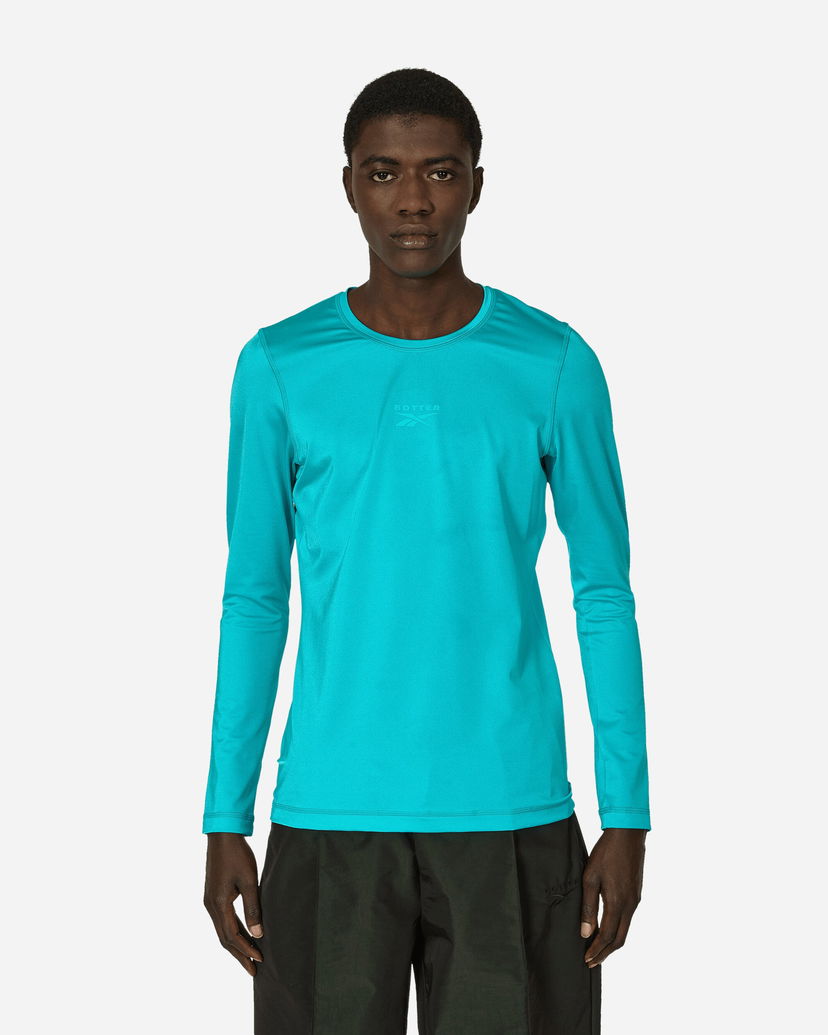 T-paita Reebok Botter Longsleeve T-Shirt Scuba Pop Turkoosi | RMVB004C99FAB0014300