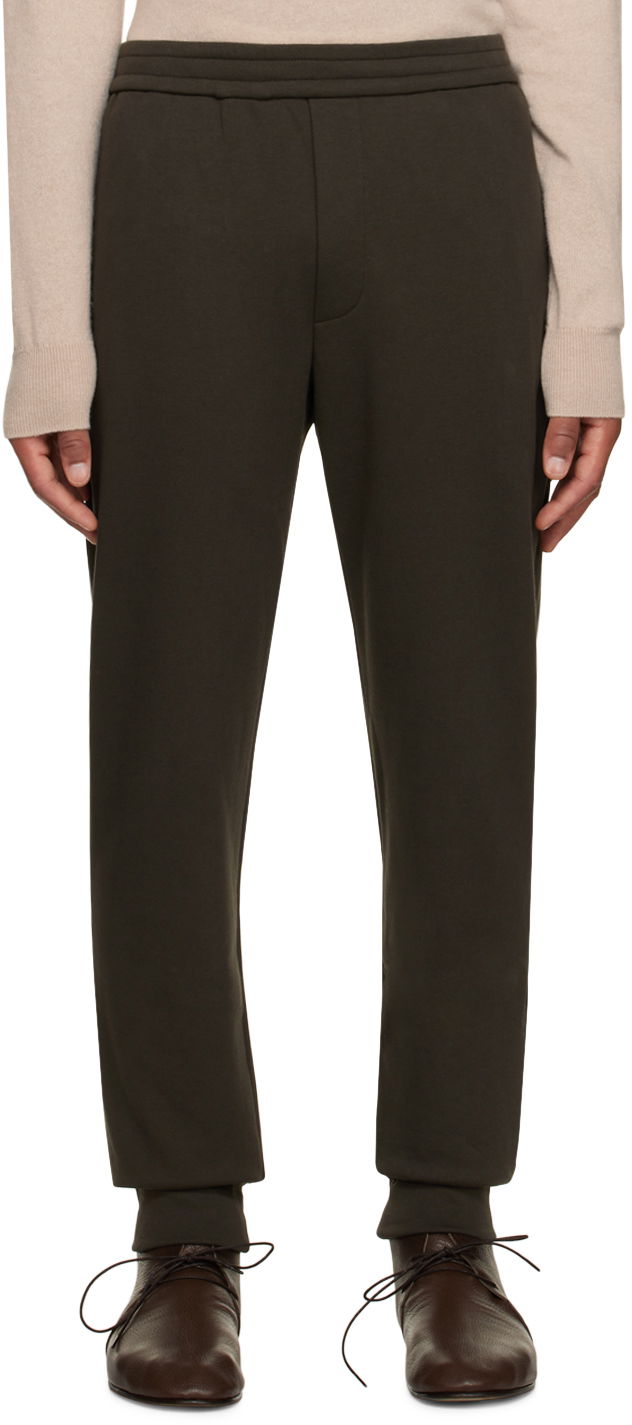 Verryttelyhousut The Row Edgar Sweatpants Vihreä | 349-K290