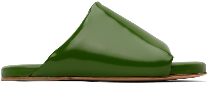 Tennarit ja kengät Bottega Veneta Cushion Slides "Green" Vihreä | 729892 V2LR0, 0