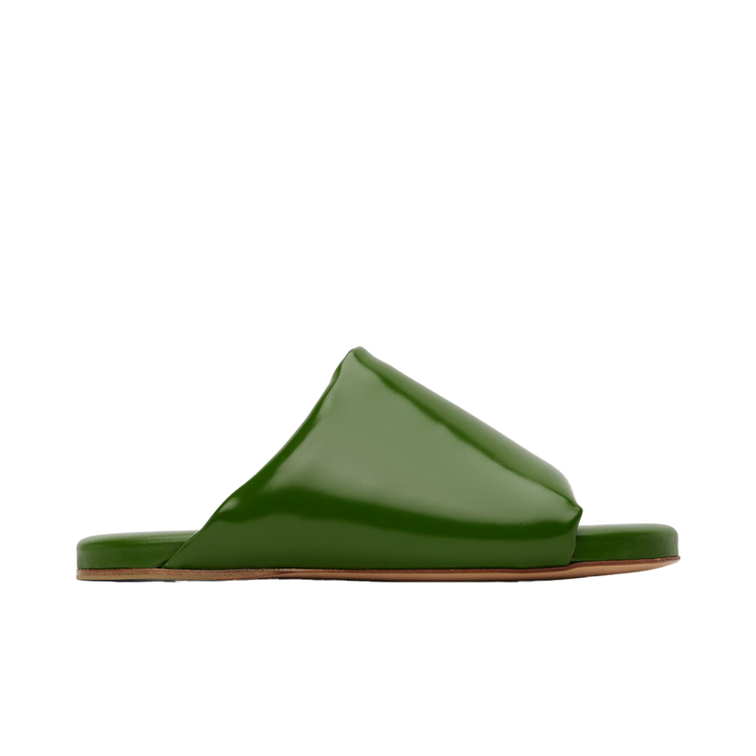 Tennarit ja kengät Bottega Veneta Cushion Slides "Green" Vihreä | 729892 V2LR0