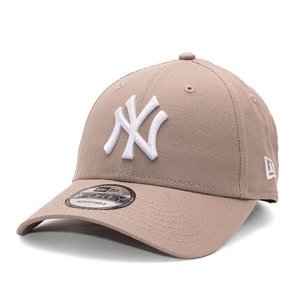 Korkki New Era 9FORTY MLB Nos League Essential New York Yankees - Ash Brown / White One Size Beige | 60471457