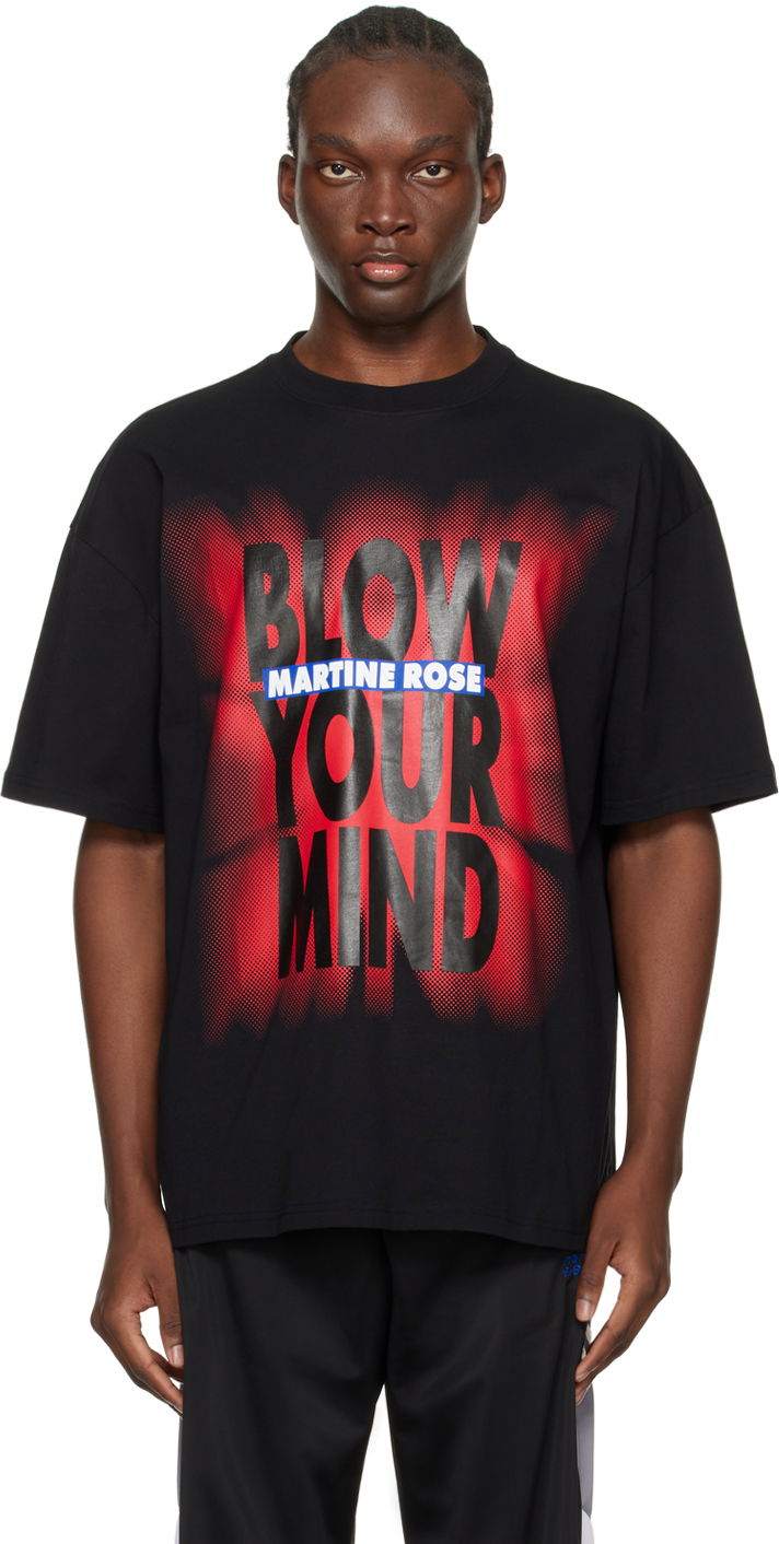 T-paita Martine Rose 'Blow Your Mind' T-Shirt Musta | MRSS24-621A