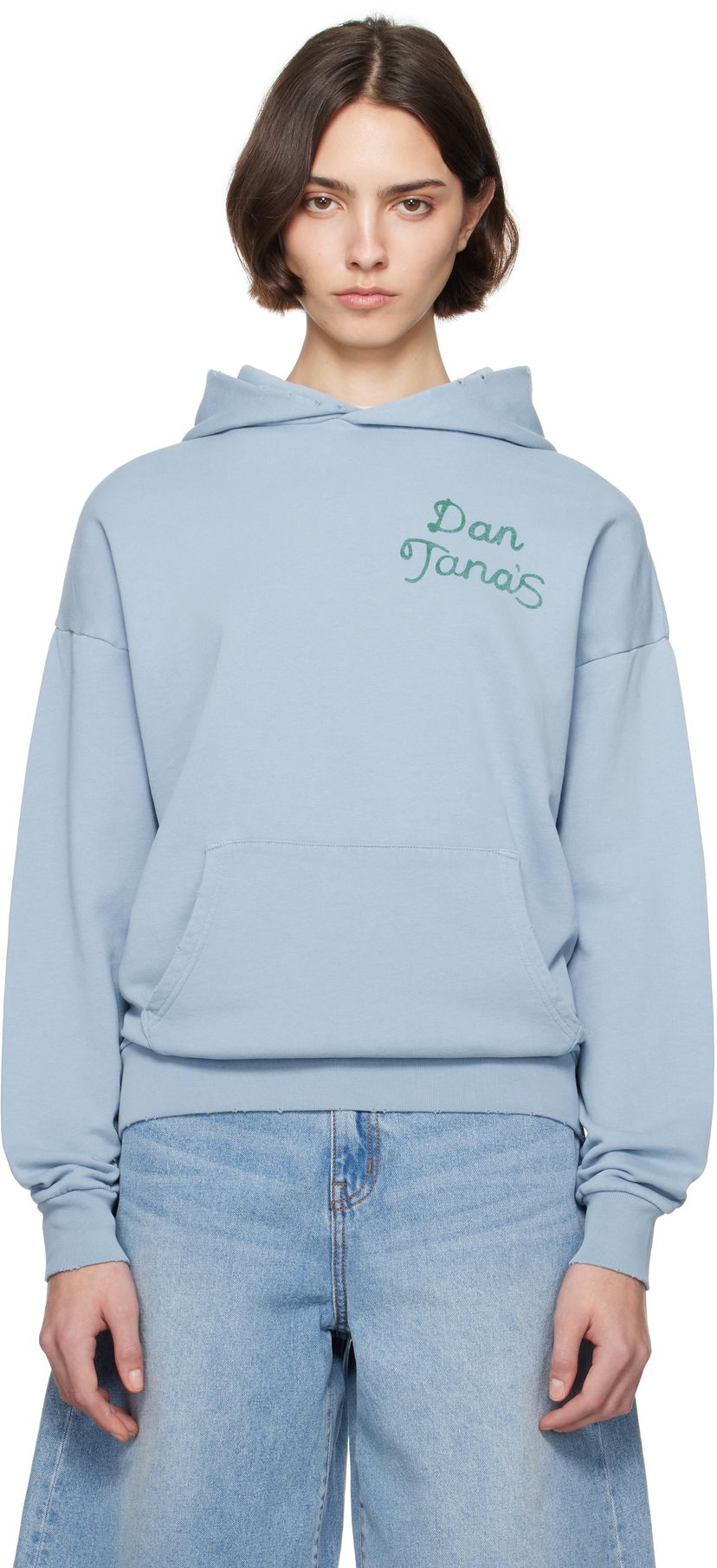 Huppari RE/DONE Re/Done Modern 'Dan Tanas House' Hoodie Sininen | 488-08UGHD006