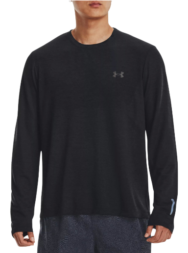 T-paita Under Armour Tee Seamless Stride Musta | 1375693-001