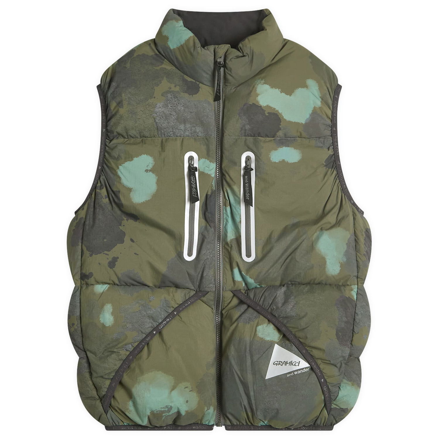 Liivi GRAMICCI And Wander x Down Vest Vihreä | GUJ4-F3001-M-CAMO, 0