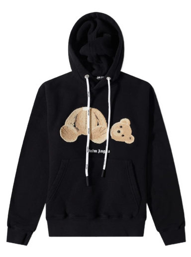 Huppari Palm Angels Kill the Bear Popover Hoody Musta | PMBB058C99FLE0051060