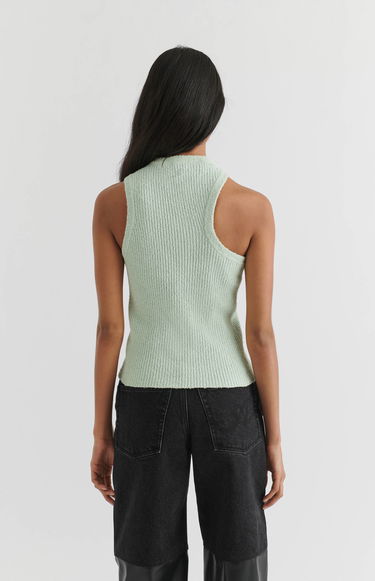 Tankkitoppi AXEL ARIGATO Scoop Asymmetric Tank Top Harmaa | A2212001, 3