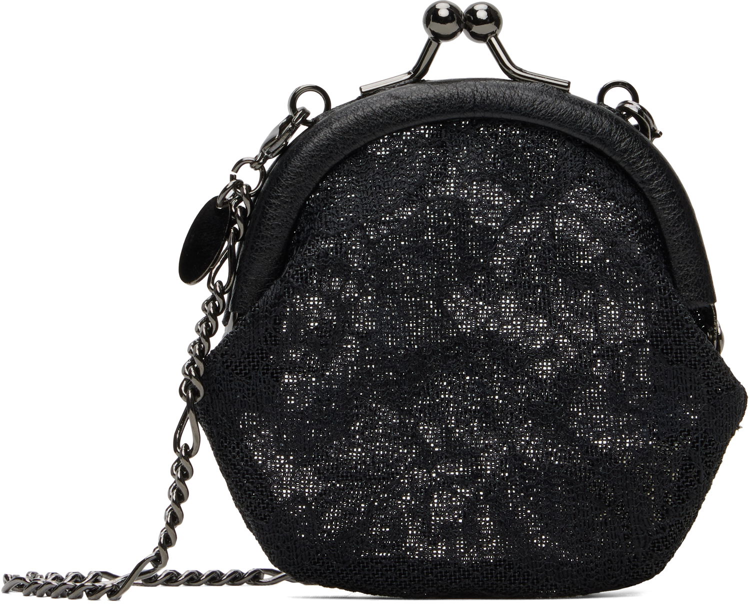 Lompakko Yohji Yamamoto YOHJI YAMAMOTO Clasp Coin Purse Musta | DP-A09-901, 0
