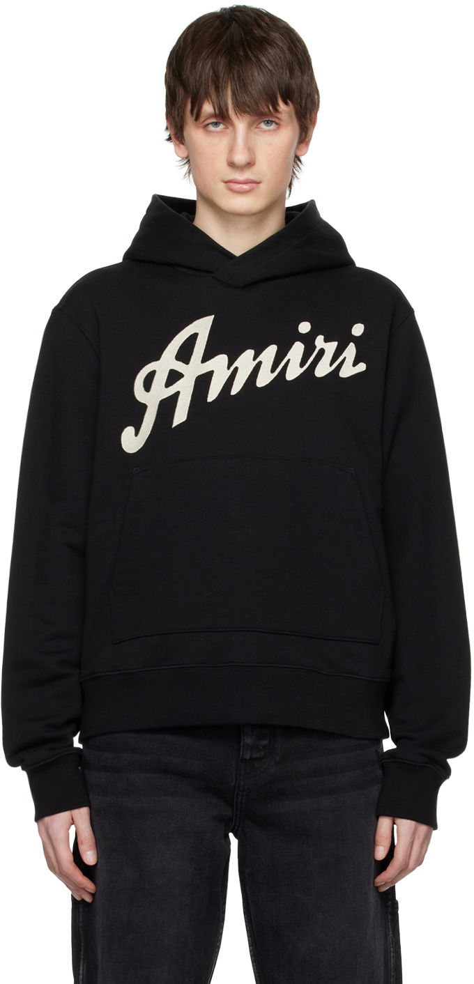 Huppari AMIRI California Hoodie Musta | SS23MJG011-001