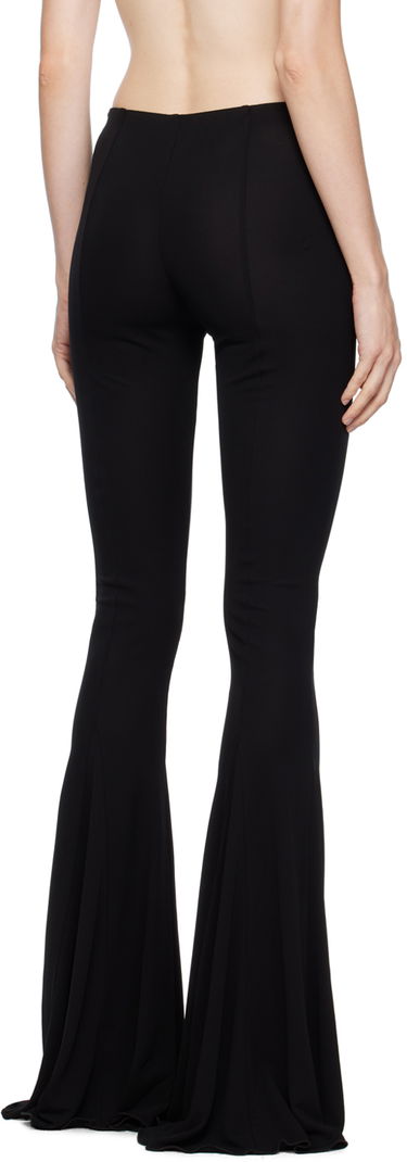 Housut Blumarine Flared Trousers Musta | P344P010A, 2