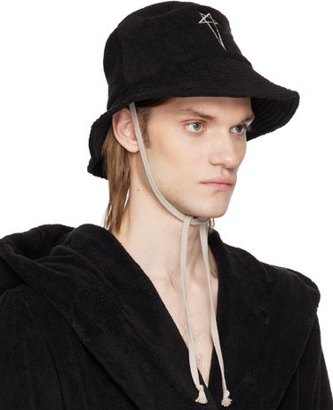 Hattu Rick Owens Rick Owens Beach Bucket Hat Musta | RH0000004 SPO1, 1