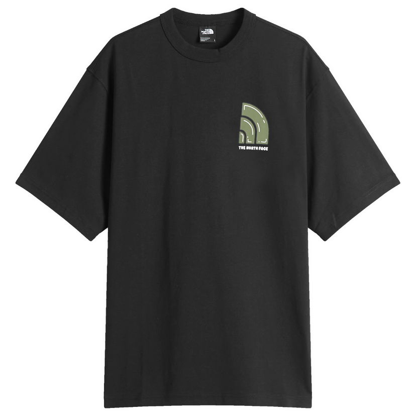 T-paita The North Face Men's Bubble Logo Relaxed T-Shirt, Size Small Musta | NF0A8F2RJK3