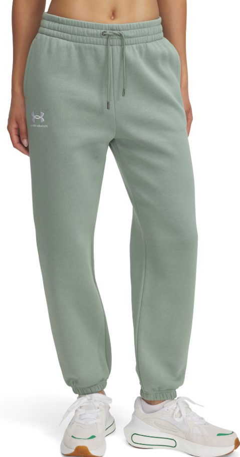 Verryttelyhousut Under Armour Under Armour Icon Fleece Joggers Vihreä | 1373034-349