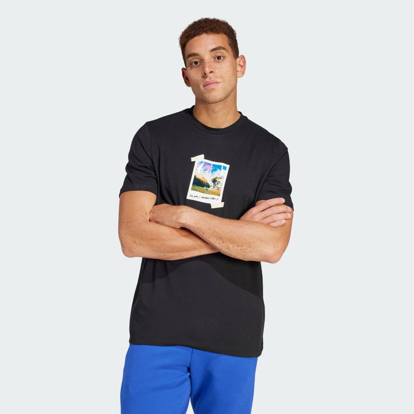 T-paita adidas Performance adidas Sportswear All Day I Dream About... Musta | IN6439