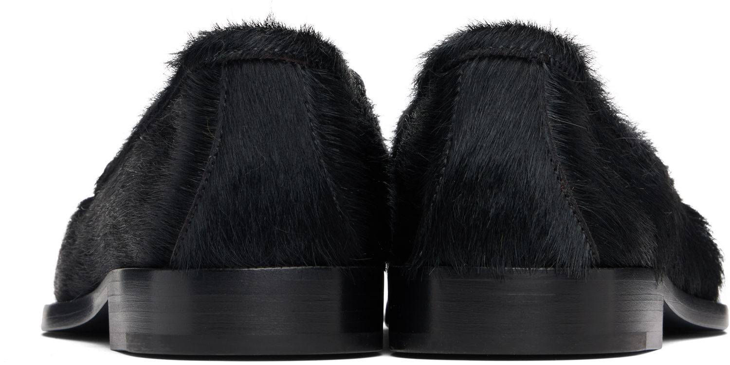Tennarit ja kengät Dries Van Noten Dries Van Noten Ponyhair Loafers Musta | 252-021723-301, 1
