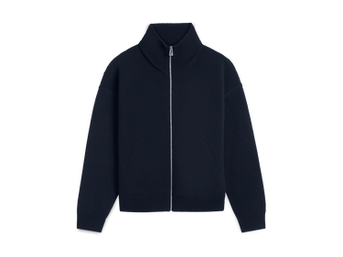 Villapaita AXEL ARIGATO Core Zip-Up Sweater Musta | A2143001, 1