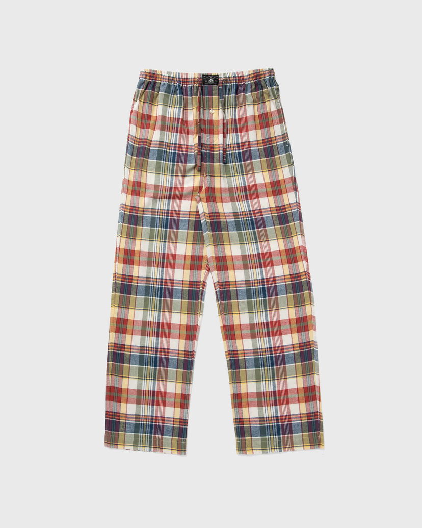 Pyjama Polo by Ralph Lauren Plaid Sleep Pants with Drawstring Monivärinen | 714915970006