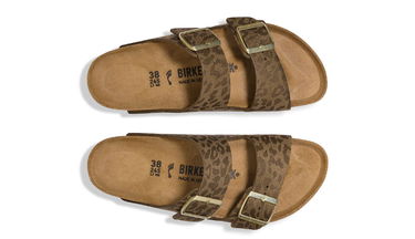 Tennarit ja kengät Birkenstock Arizona Synthetik Regular Fit Leopard Print Sandal Ruskea | 1030594, 5